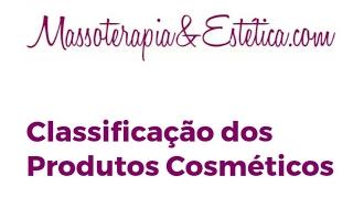 Classificação dos produtos comésticos veda#22