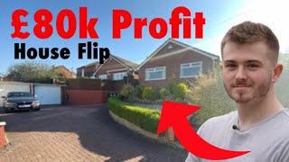 19yr Old Flips House & Makes £80000 Profit in Derbyshire