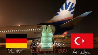 SunExpressMunich-AntalyaBoeing 737-800