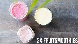 3x Fruitsmoothies - OhMyFoodness