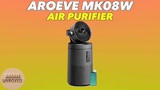 AROEVE MK08W Air Purifier With Air Circulator Fan System  - Review