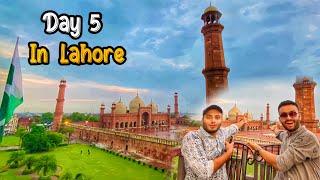 Visiting Badshahi Mosque Lahore  Shahi Qila Lahore Badshahi Masjid tour  Vlog