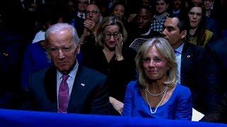 President Obama thanks Joe and Jill Biden in farewell speech