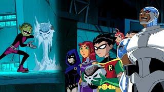 Teen Titans vs The Brotherhood of Evil Final Battle - Teen Titans Titans Together