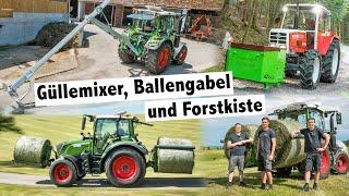 Güllemixer Forstkiste und Ballengabel von RKL Maschinenbau