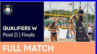 Full Match  2023 CEV Beach Volleyball Nations Cup  Qualifiers W  Pool D Finals