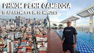 Phnom Penh Cambodia Real Estate Market  10 Apartments In 30 Minutes 