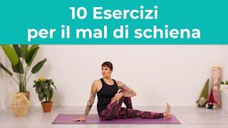 Mal di schiena? Ecco 10 Esercizi per stare meglio - Allevia le tensioni nella zona lombare  Pilates