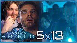 MCU FAN Watches AGENTS OF SHIELD 5x13 For The First Time  Agents Of SHIELD 5x13 REACTION