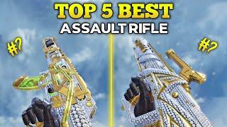 Top 5 Best AR Guns in Cod Mobile Season 5 #codm