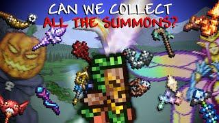 Can We Collect ALL THE SUMMONS In TERRARIA?  FINALE