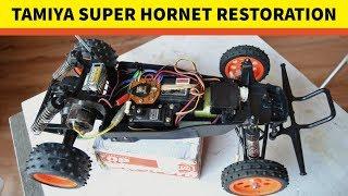 Vintage Tamiya RC Car Super Hornet Restoration 58124  Part 4  Assembly