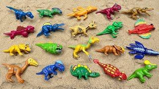 20 Dinosaurs Name And Sounds  Tyrannosaurus Rex Stegosaurus Mosasaurus