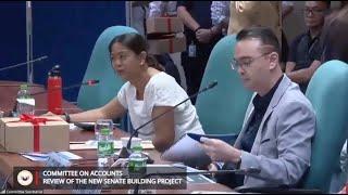 Senator Nancy Binay at Senator Alan Cayetano nagkainitan sa Senate hearing  GMA Integrated News