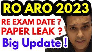 BIG UPDATE   Ro aro 2023 Paper leak latest news  ? RE EXAM date ? SHOCKING 