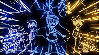 Star vs. The Forces of Evil Intro Vocoded to Megalovania Im Blue and FNAF 1 Song