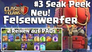 536 #3 Sneak Peek Felsenwerfer neue Belagerungswaffe  Clash of Clans Deutsch COC