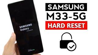 Samsung M33 5G hard reset forgot screen pattern lock 2023.