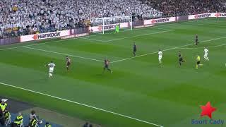 Arturo Vidal destroys Vinicius and Reguilon Real Madrid - Barcelona 0-1