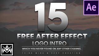 Best 15 New and Unique Logo Intro After Effects Template Free Download  Copyright Free