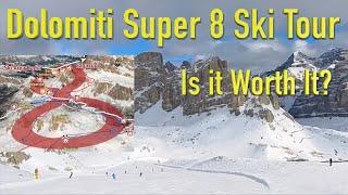 Dolomiti Super 8 Ski Tour - Is It Worth It? 4K Insta360 X3