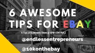 6 Tips on avoiding eBay Burnout @endlessentrepreneurs & @10konthebay