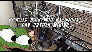 How To BIOS Mod RX 5700 XT For Crypto Mining