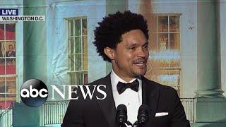 Trevor Noah delivers remarks at White House Correspondents Dinner