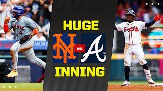 INSANE BACK-AND-FORTH INNING BETWEEN METS AND BRAVES 10 RUNS SCORED