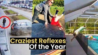 Top 35 Craziest Reflexes of 2022  Close Calls