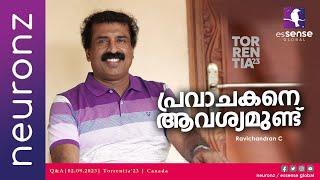 പ്രവാചകനെ ആവശ്യമുണ്ട്   Q&A  Ravichandran C  Torrentia23