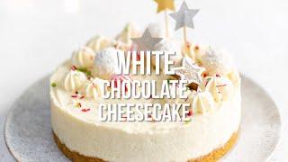 White Chocolate Cheesecake  Supergolden Bakes