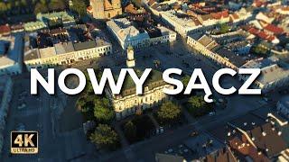 Nowy Sącz z drona  LECE W MIASTO™ 4k