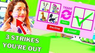 FACE STRIKE TRADING IN ADOPT ME Challenge Gaming w The Norris Nuts