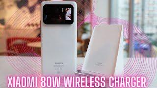 Xiaomi 80W wireless charger test with Mi 11 Ultra