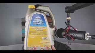 Review & DEMO PEAK OET Extended Life Gold 5050 Prediluted AntifreezeCoolant