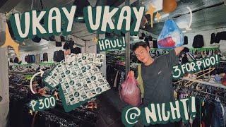 NIGHT UKAY-UKAY SHOPPING  Try On Haul + Best Affordable Finds