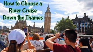 Experience London From the Thames River  How to book a river cruise down the Thames