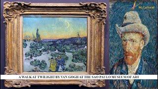 A Walk at Twilight by Van Gogh at the Sao Paulo Museum of Art