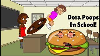 Dora Poops In SchoolGrounded BIG TIME