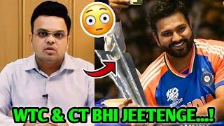 Zaroor Jeetenge... Jay Shah HUGE Statement on WTC Final Champions Trophy  India Cricket News