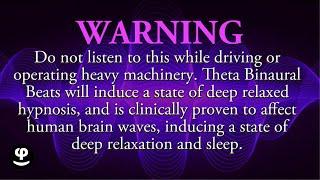 Deep Sleep  Third Eye Chakra  432Hz  Binaural Beats  Black Screen