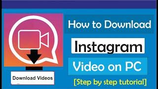 How to Download Instagram Videos on PC  Computer