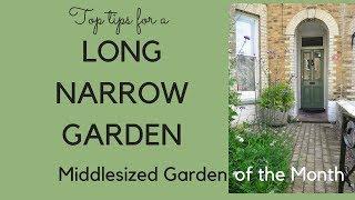 A long narrow garden - top tips in Februarys Middlesized Garden of the Month