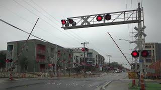 Railroad Crossing  E MLK Jr. Blvd Austin TX Video 2