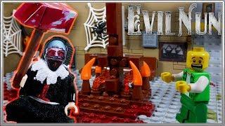 LEGO Мультфильм Evil Nun   LEGO Stop Motion Animation