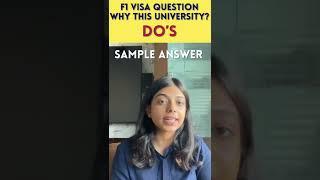 Best answer for Why this university   USA F1 visa