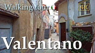 Valentano Lazio Italy【Walking Tour】History in Subtitles - 4K