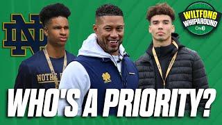 Notre Dame Football FINAL Touches on 2025 Class  Irish Football TOP Recruiting Priorities