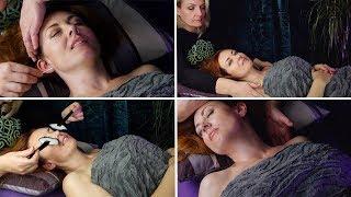 ASMR Massage London  Tingle Treatment  Massage Tapping Face Brushing